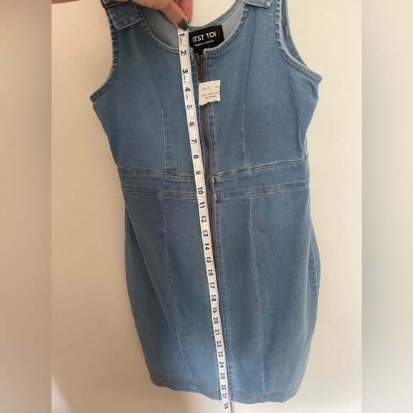 C’est Toi  jean dress - Picture 3 of 3